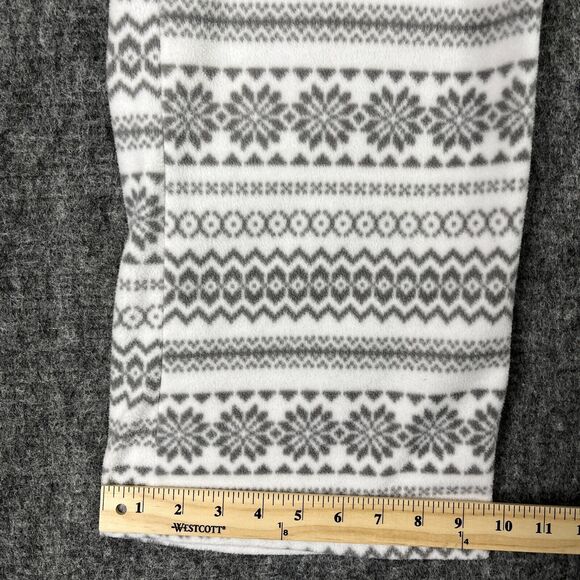 OLD NAVY MENS PAJAMA PANTS EXTRA-LARGE SNOWFLAKE FLEECE SLEEPWEAR DRAWSTRING - Picture 8 of 10